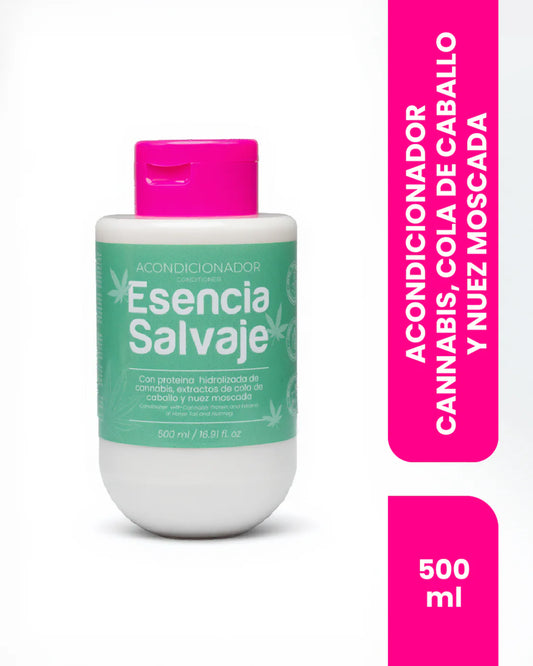 Acondicionador Cannabis, Cola de caballo y Nuez