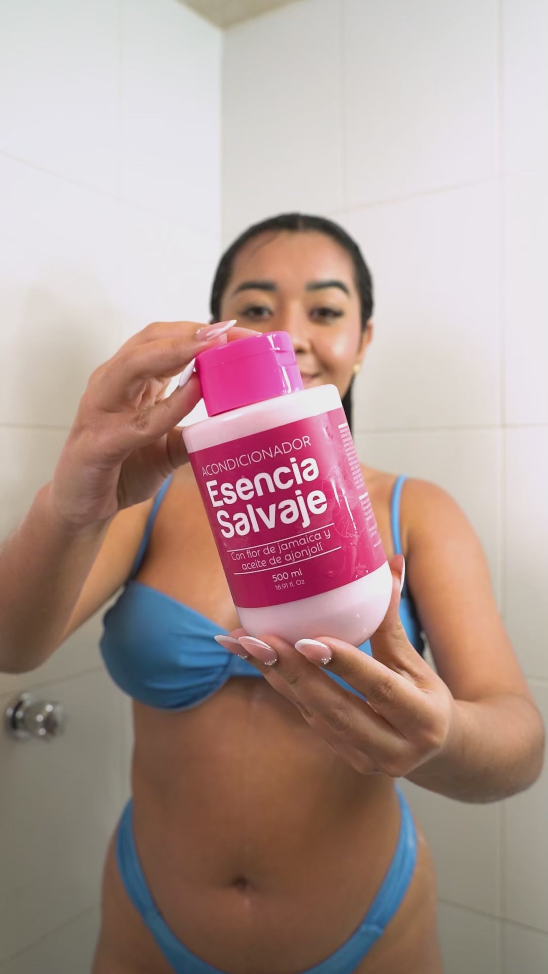 Acondicionador con Flor de Jamaica Esencia Salvaje