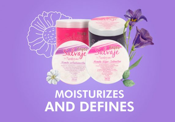 Moisturizes and defines